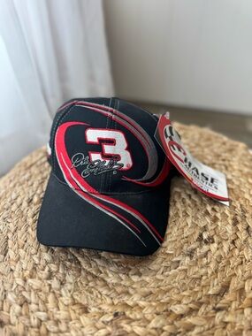 Dale Earnhardt Sr #3 The Intimidator by Chase Authentics Black 2001 Hat NASCAR